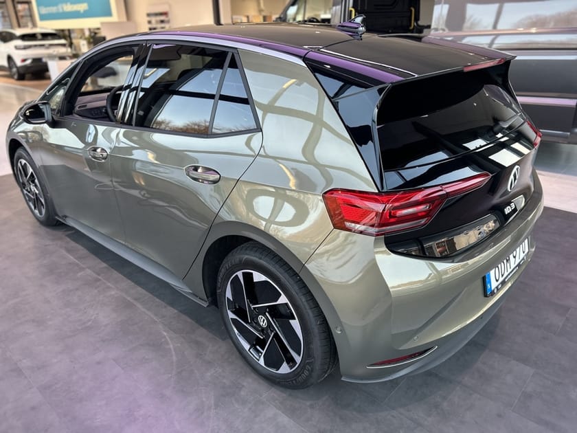 Bild 2 av Volkswagen ID.3 Pro Performance 150 KW/204 HK 59 KWH BATTERI, 1 VXL