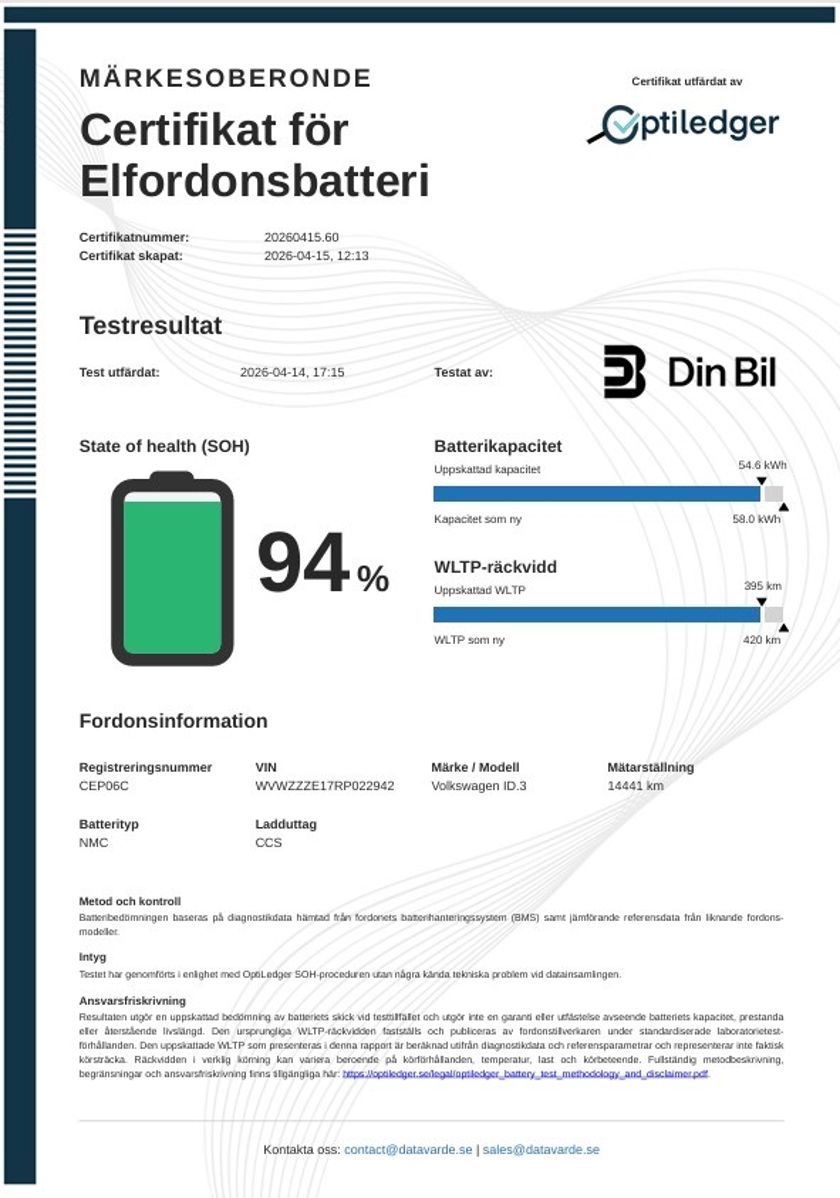 Bild 2 av Volkswagen ID.3 Pro Performance 58kWh Räntekampanj