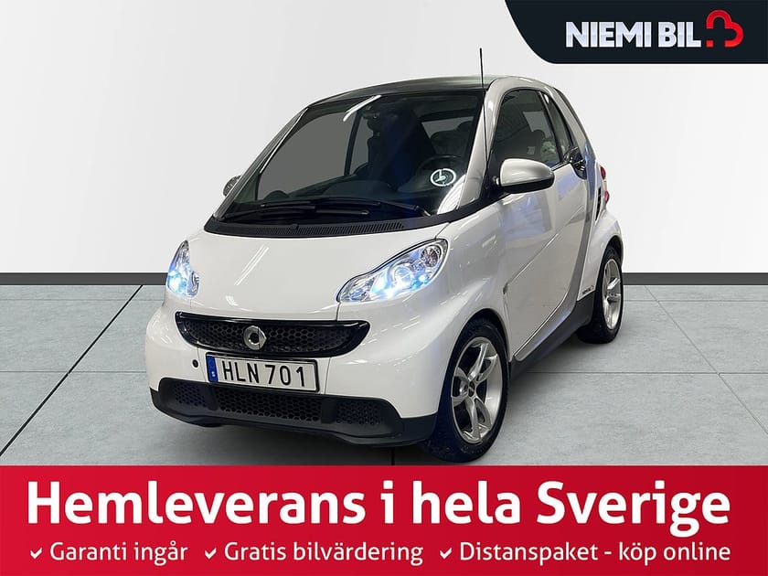 Bild 1 av Smart fortwo 1.0 Softtouch Nyservad/Låg Skatt/Låg Förbrukning/SoV-Däck