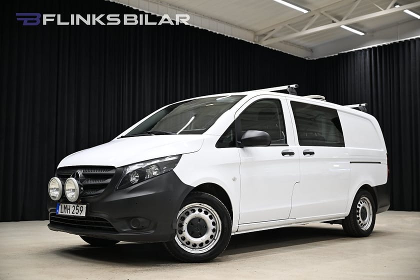 Bild 1 av Mercedes-Benz Vito Mixto 114 CDI 4MATIC 3.0t Automat|Dubbelhytt|Dubbeldörr|Inredd|SeUtr