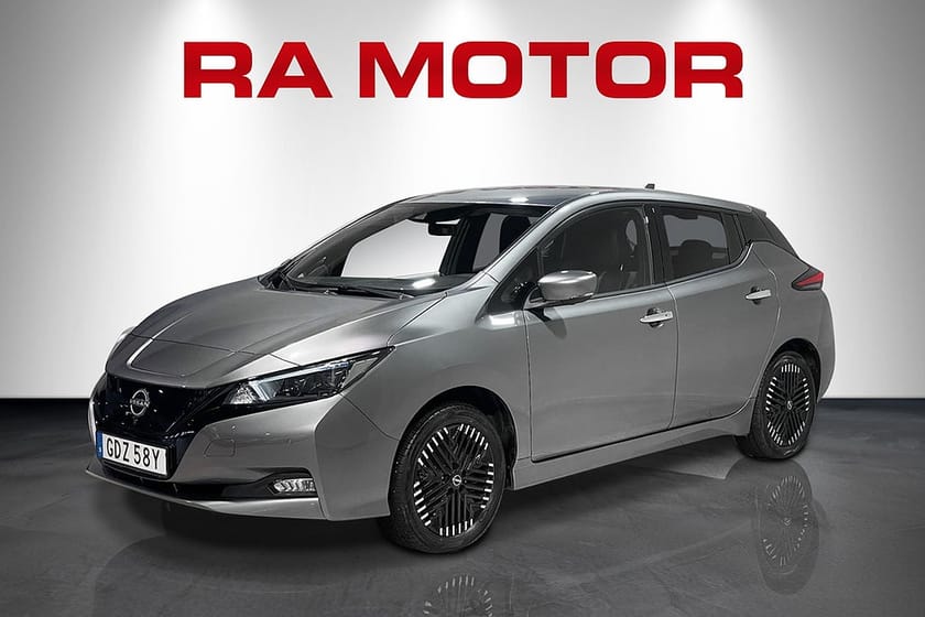 Bild 1 av Nissan Leaf e+ Tekna 59 kWh 360° BOSE Skinn Leasbar