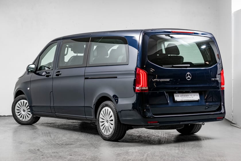 Bilde 3 av Mercedes-Benz Vito Tourer 116 CDI 3.2t 9-SETER 116CDi 163HK AUT. A3 LANG ILS GARANTI++