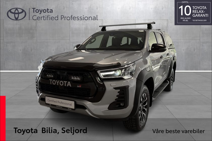 Bilde 1 av Toyota Hilux Dobbelcab /EBER/EKSTRALYS/GRSPORT/HARDTOPP/TØFF/