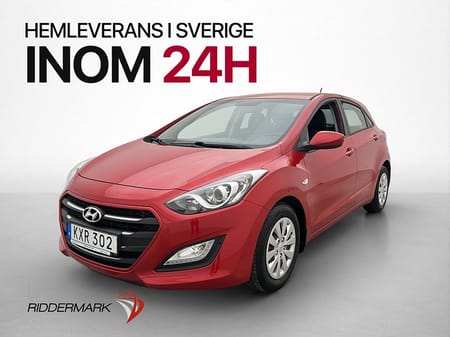 Hyundai i30 1.6 CRDi 110hk Svensksåld 0.36 l/mil