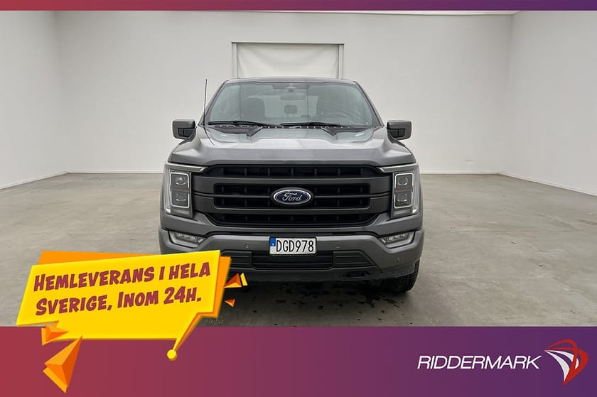 Bild 5 av Ford F-150 SuperCrew Lariet Sport 5.0 406HK Cockpit Drag B&O Pano Moms