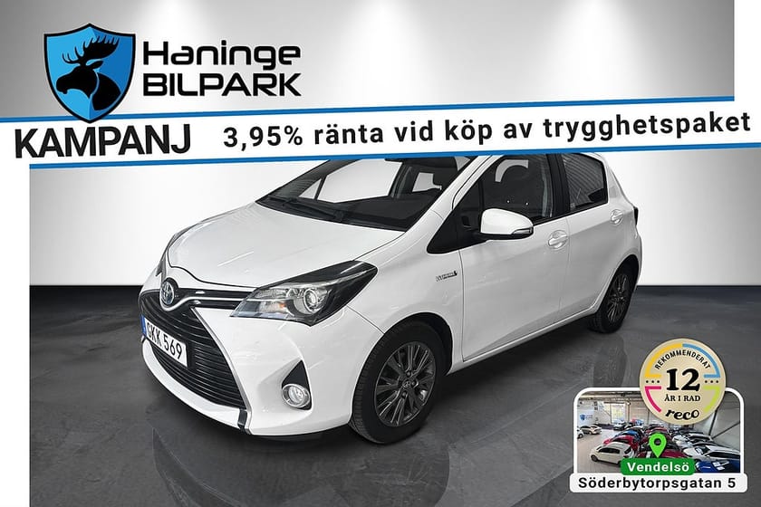 Bild 1 av Toyota Yaris Hybrid e-CVT Active SUPERDEAL 3.95% B-KAM / PDC / BT