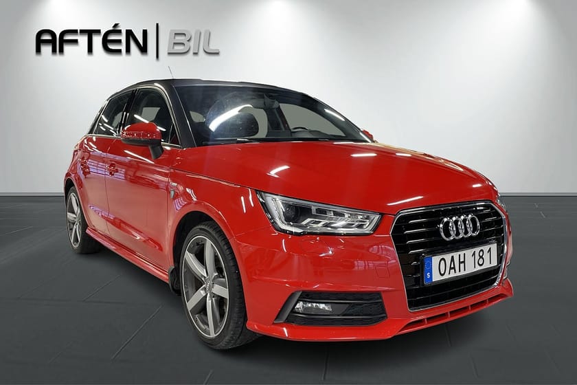 Bild 4 av Audi A1 Sportback 1.0 S-Line 95hk - Bluetooth, 360kr årsskatt