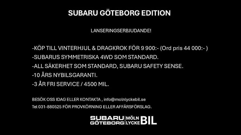 Bild 2 av Subaru Solterra XT Touring 74.7 kWh AWD (343hk) **Kampanj**