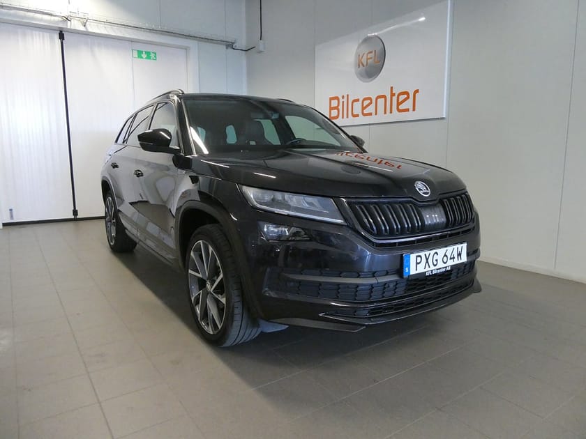 Bild 3 av Škoda Kodiaq 7-Seater Skoda 2.0 TSI 4x4 Sportline 7-Sits-Drag-Canton-Pano-Värm-SoV