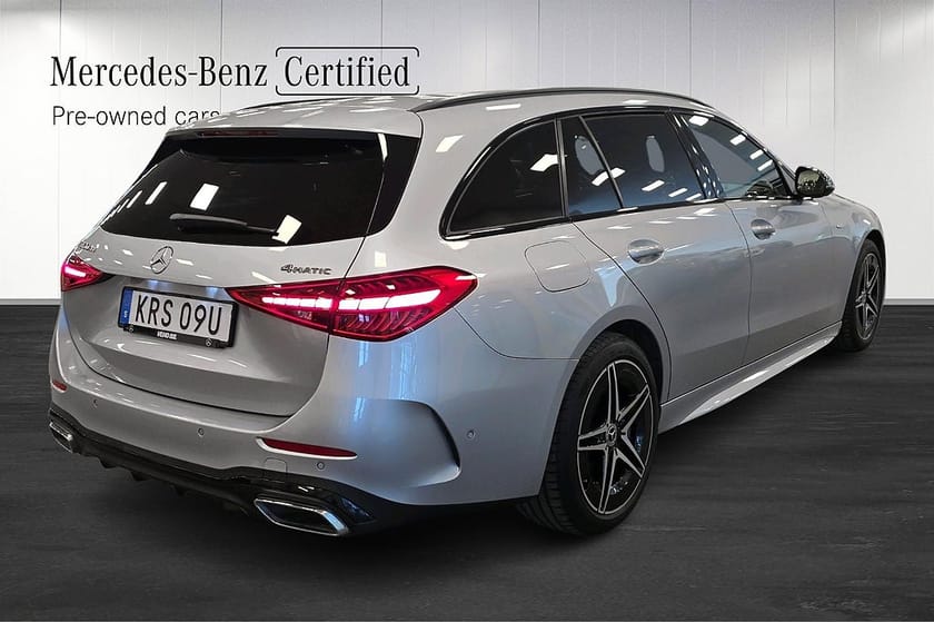 Bild 3 av Mercedes-Benz C 300 T de 4MATIC AMG Night Burmester Drag