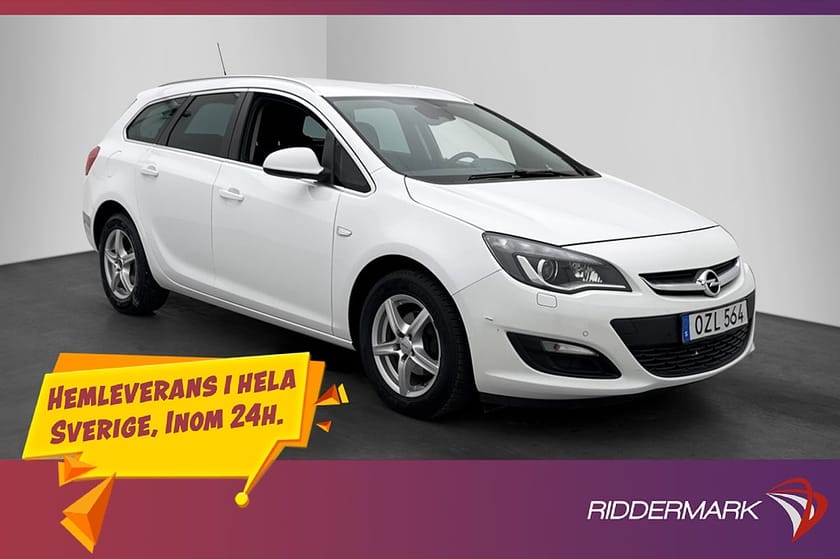 Bild 1 av Opel Astra Sports Tourer 1.4 Turbo 140hk Bluetooth Farthållare P-Sensorer