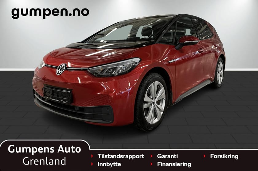 Bilde 1 av Volkswagen ID.3 Pro Performance limited  58kwh  204hk INNBYTTEKAMPANJE/Navi/Kamera