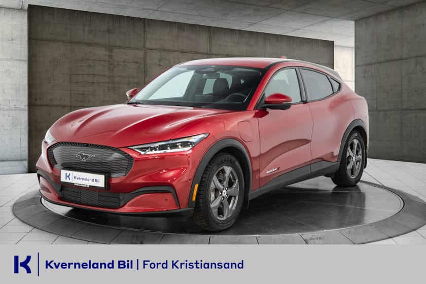 Bilde 1 av Ford Mustang Mach-E Long Range 610 km | RWD | H.FESTE | FRI FRAKT SØR FOR TRONDHEIM