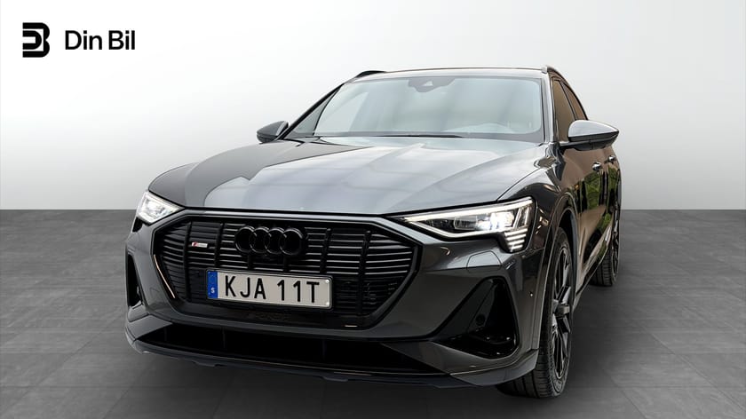 Bild 1 av Audi e-tron Sportback 55 quattro 408HK  S-Line PANO Black Optik