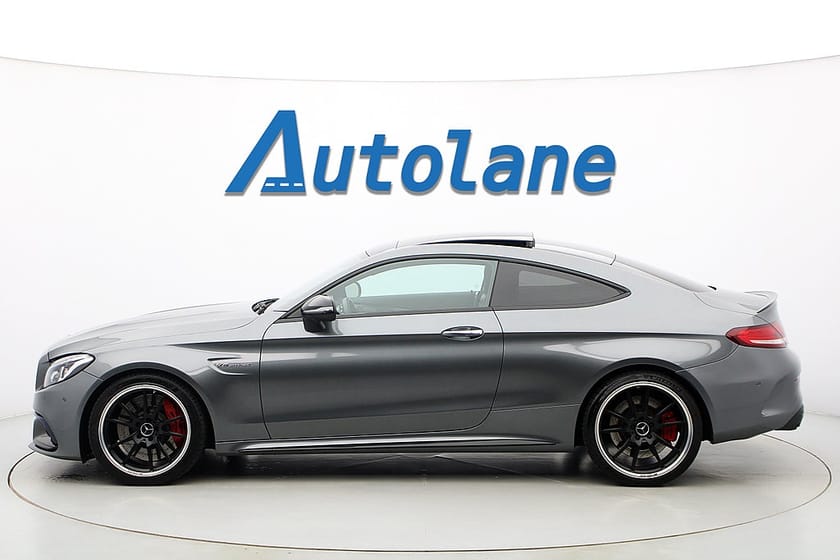 Bild 5 av Mercedes-Benz AMG C 63 S Coupé C63 Panorama, Burmester, 360° 510hk