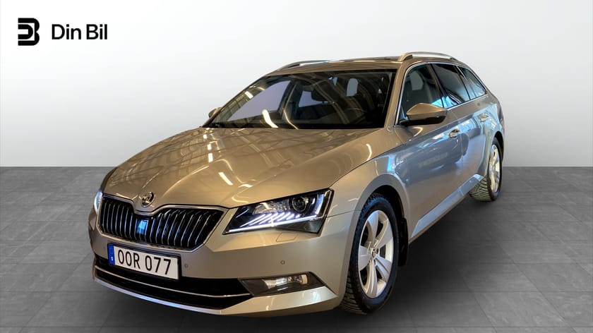 Bild 1 av Škoda Superb Kombi 2.0 TDi 4X4 L&K Värmare Drag Skinn 190HK