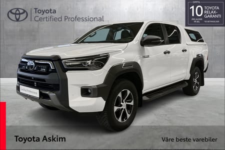 Toyota Hilux Dobbelcab Dobbelcab, 2.8l - SR+ Invisible X, Tectyl, Eber