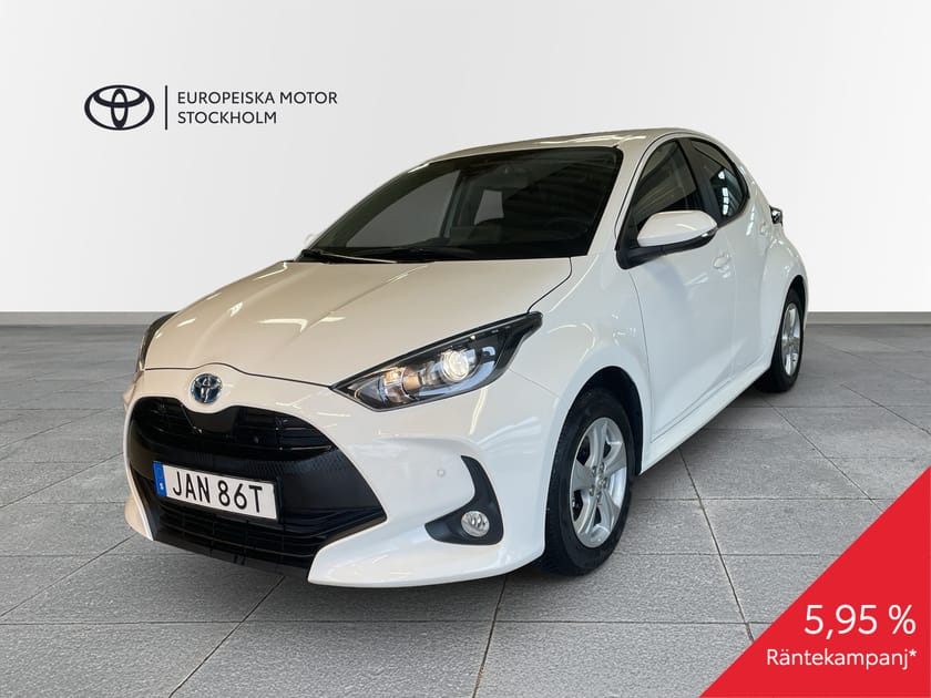 Bild 1 av Toyota Yaris Hybrid 1,5 5D ACTIVE KOMFORTPAKET P-SENSORER - V-HJUL