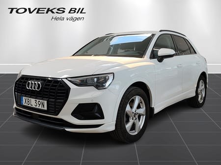 Audi Q3 35 TFSI 150 HK S-Tr Svart optikpkt|Drag|Värmare