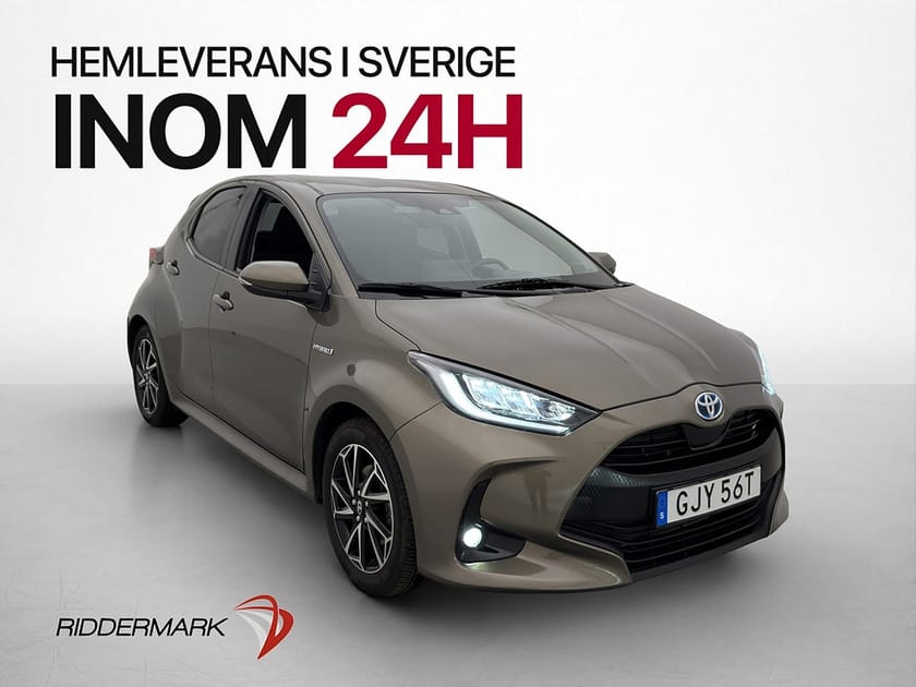 Bild 1 av Toyota Yaris Hybrid 116hk Active Plus Kamera CarPlay 0,3l/mi