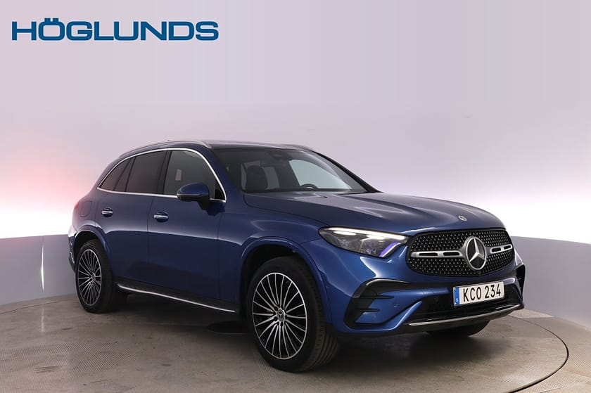 Bild 1 av Mercedes-Benz GLC 300 d e 4MATIC AMG Line Burmester Pano Headup Skinn
