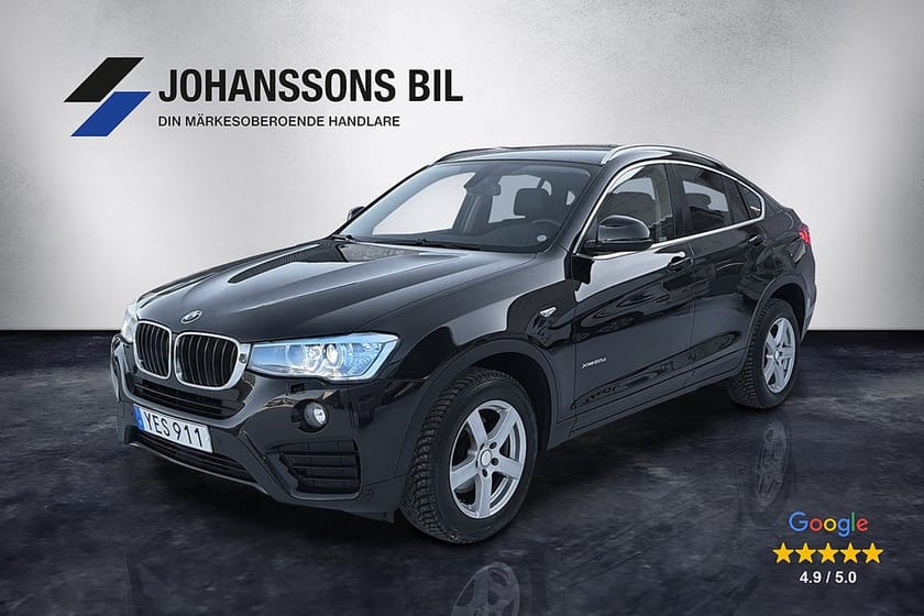 Bild 1 av BMW X4 xDrive20d Kamera Drag Navi SoV-däck