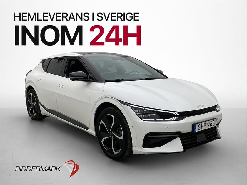 Bild 1 av Kia EV6 77.4 kWh AWD GT-Line Taklucka Meridian Dragkrok MOMS