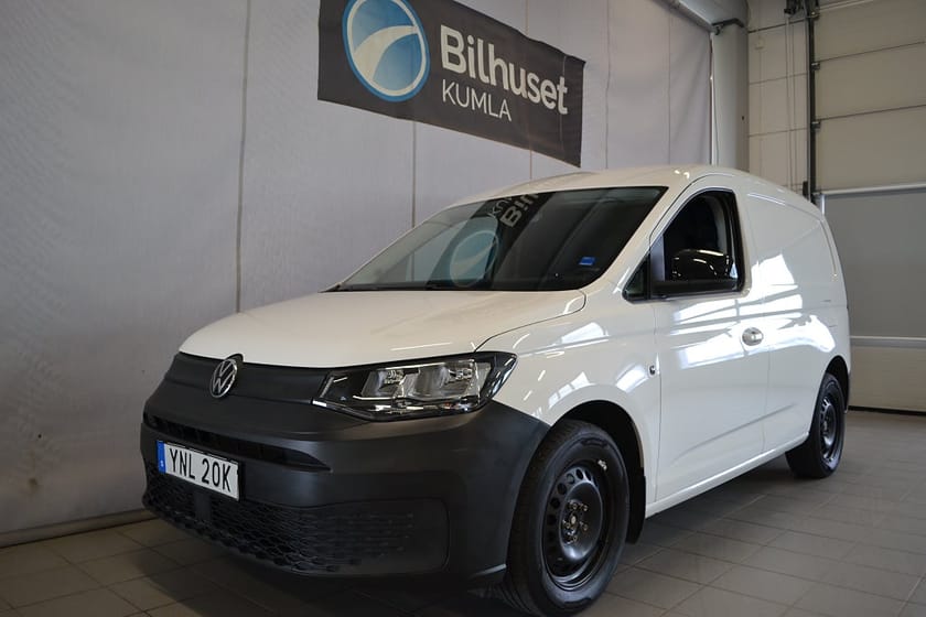 Bild 1 av Volkswagen Caddy Cargo 2.0 TDI 122hk Drag Värmare Aut Inredning Vinterhjul