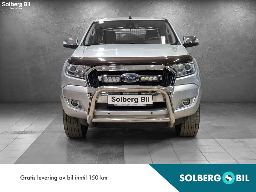 Bilde 2 av Ford Ranger Dobbelcab 3,2TDCi 200hk Limited/Eu28/Aut/Skinn/Varmer/ACC/R.Kam