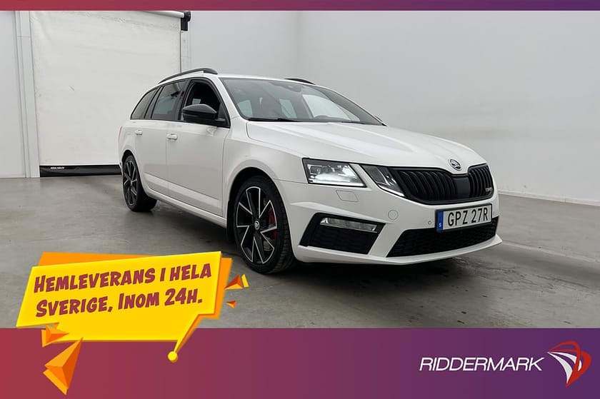 Bild 3 av Škoda Octavia Combi RS Skoda 2.0 TSI 245hk Premium Cockpit Canton Drag