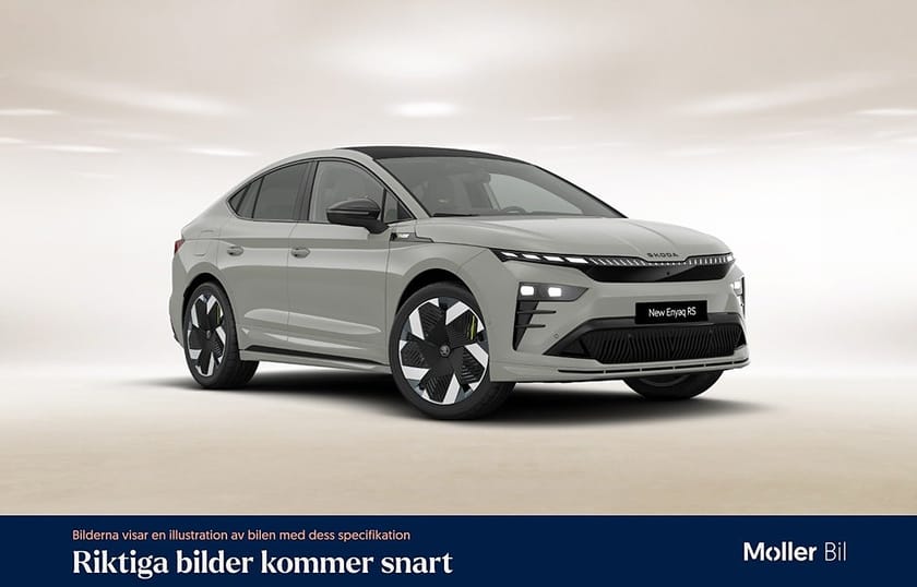 Bild 1 av Škoda Enyaq Coupé RS Skoda 84kWh 340HK Max-paket / Dragkrok