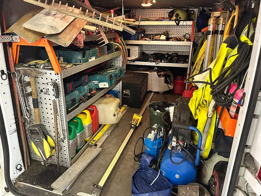 Bild 4 av Opel Vivaro Skåpbil FULL MED VERKTYG * 2.9t 1.6 CDTI BIturbo