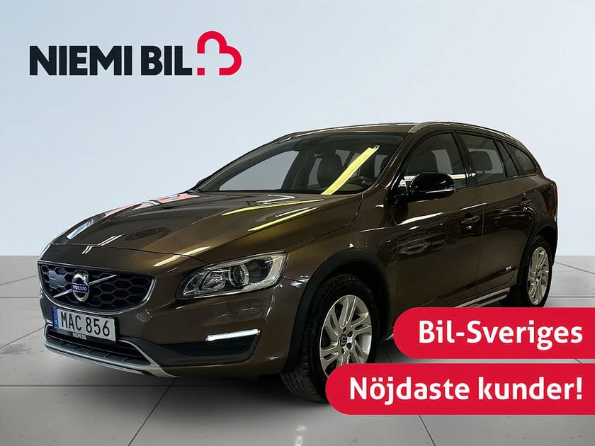 Bild 1 av Volvo V60 Cross Country D4 AWD Summum Dragkrok Mvärm Helskinn Farthållare S&V