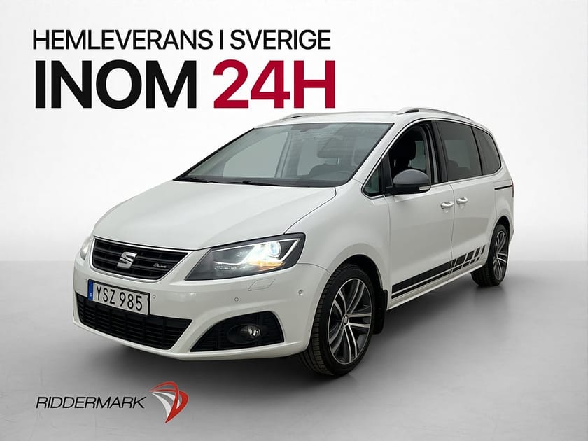 Bild 1 av SEAT Alhambra 7-Seater 2.0 TDI 150hk FR-Line El-dörrar Kamera Drag