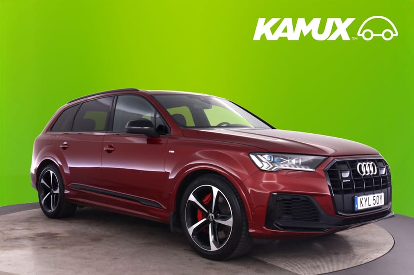Bild 1 av Audi Q7 60 TFSI e quattro 462hk S-Line 21" Laser Kamera B&O Drag Keyless Navi Matrix