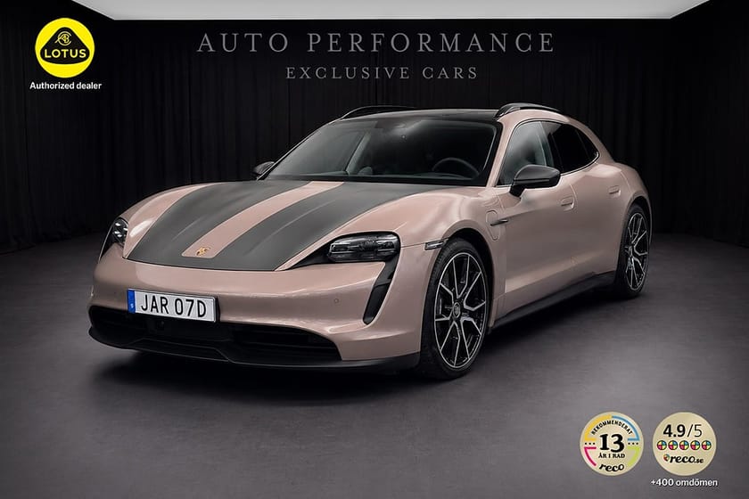 Bild 1 av Porsche Taycan Sport Turismo 381hk / Hemleverans /
