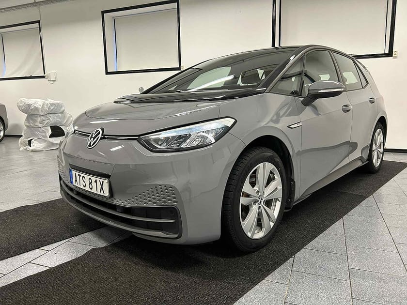 Bild 1 av Volkswagen ID.3 Pro Performance 204 hk 58 kWh Avdr MOMS