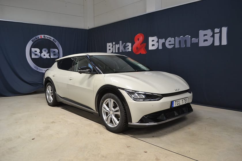 Bild 2 av Kia EV6 77.4 kWh, PLUS drag, läder, navi 228hk