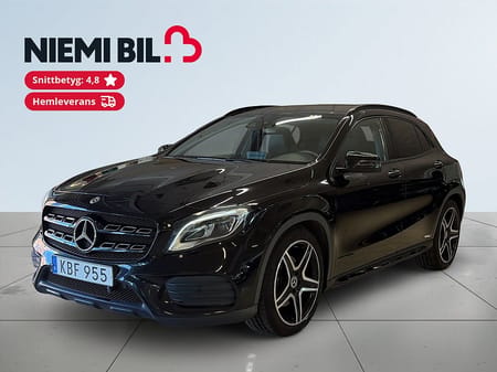 Mercedes-Benz GLA 220 d 4MATIC 4M AMG Line Mvärme Panorama Bkamera Navi S&V-däck