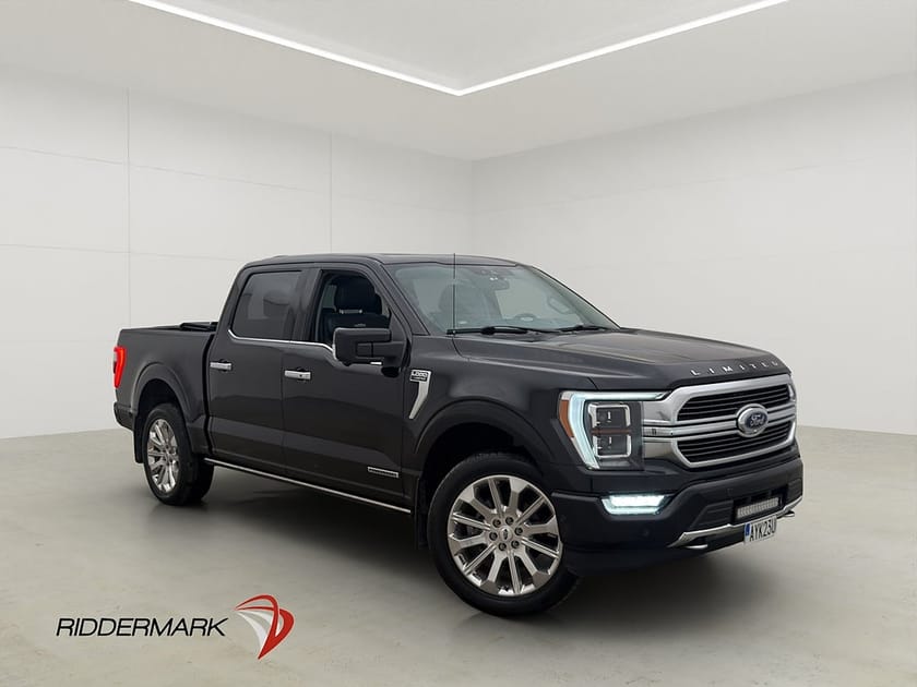 Bild 1 av Ford F-150 SuperCrew LOBO Limited 4x4 436hk M/K-Värm Skinn B&O Cockpit