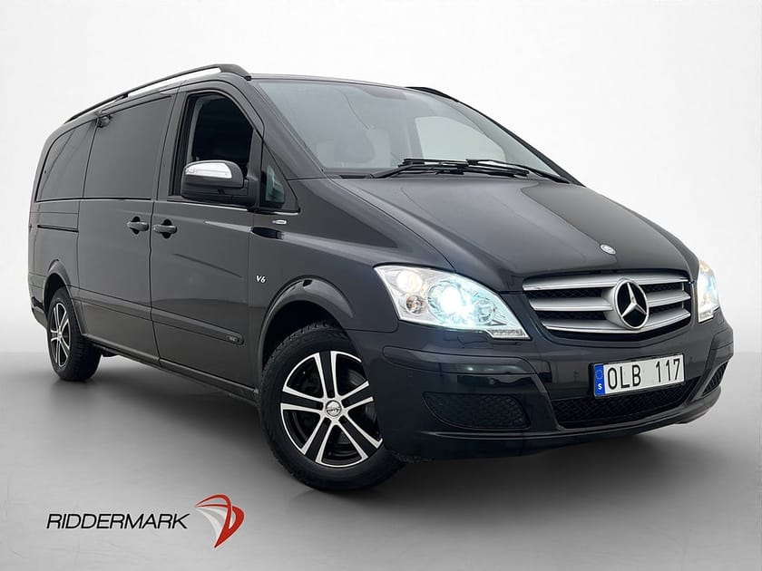 Bild 1 av Mercedes-Benz Viano CDI 3.0 3.0t Lång 224hk Värmare PDC Drag 7-Sits