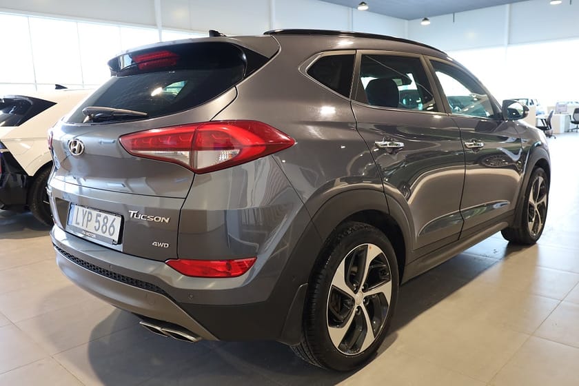 Bild 5 av Hyundai Tucson 1.6 T-GDI AWD AUT Pano Kamera Navi Läder