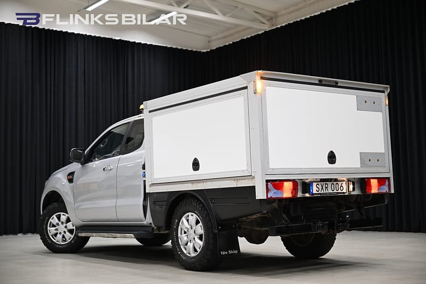 Bild 3 av Ford Ranger SuperCab 2.2 TDCi 160HK Automat|Kåpa|V-Inredd|Drag|Värmare|Moms