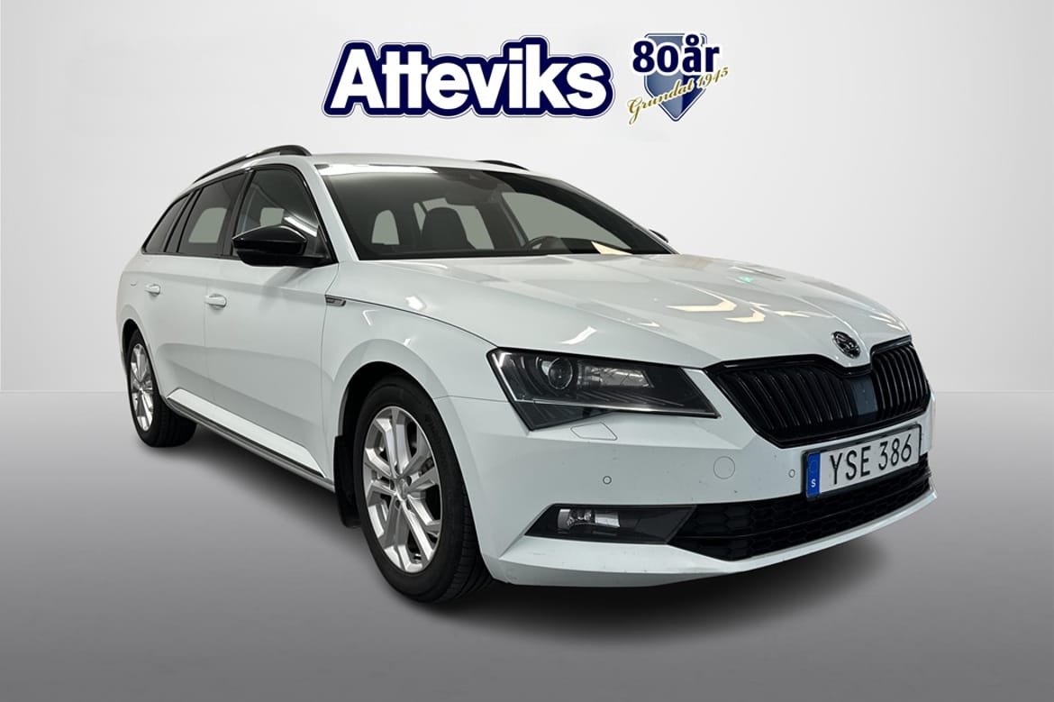Škoda Superb Stasjonsvogn 2.0 TDI 4x4 DSG sekvensiell, 6-trinn, 190hk, 2017
