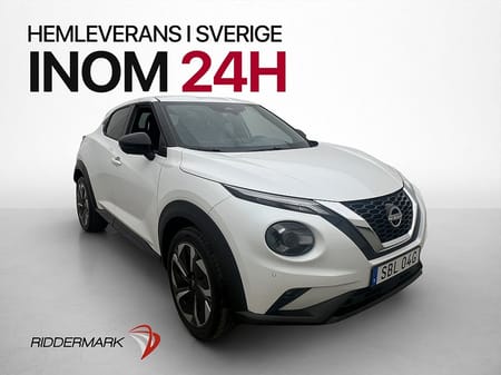 Nissan Juke 1.0 DIG-T Moms 360° Navi Skinn Leasbar Nyservad