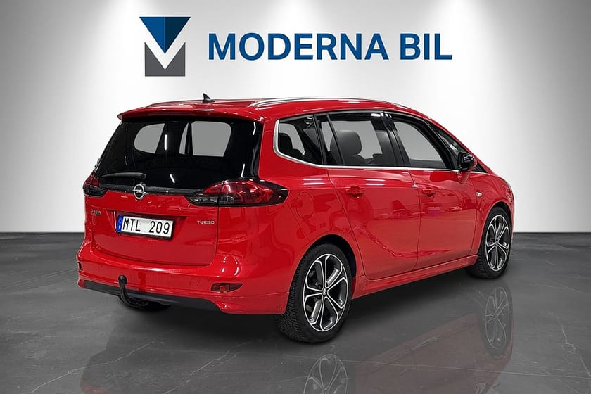 Bild 4 av Opel Zafira Tourer 1.4 Turbo Enjoy 7-sits Dragkrok Navi Fullservad