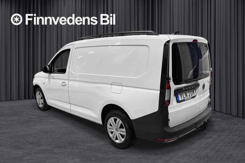 Bild 4 av Volkswagen Caddy Cargo Maxi | MOMS |122hk| Glasade bakdörrar