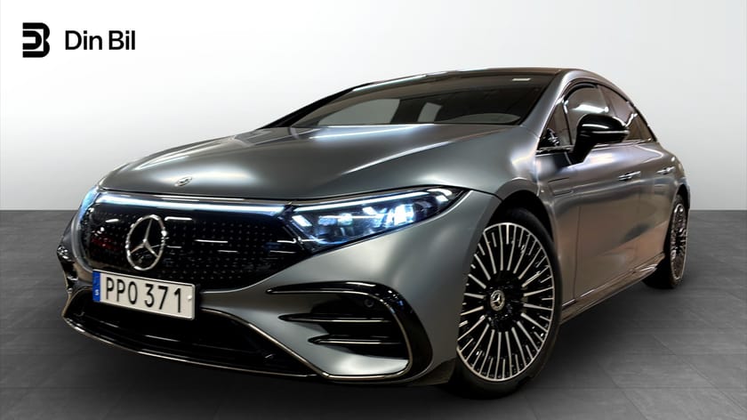 Bild 1 av Mercedes-Benz EQS 580 4MATIC 524hk/AMG Line/Mkt utrustning/S+V-Hjul