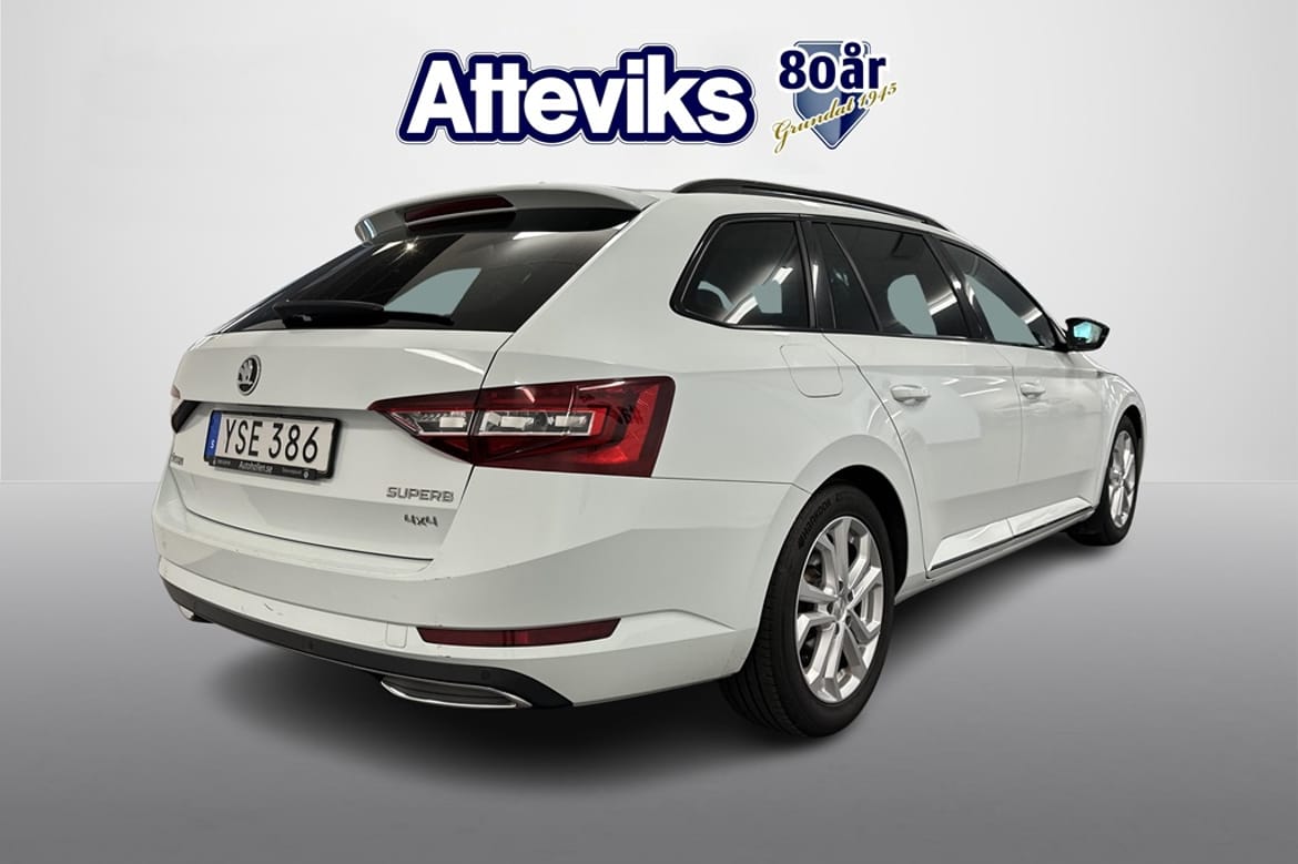 Škoda Superb Kombi 2.0 TDI 4x4 SCR DSG Sekventiell, 190hk, 2017