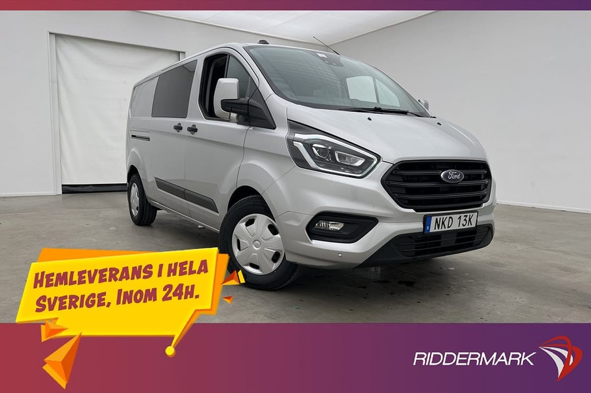 Ford Transit Custom 340 Crew Van 2.0 EcoBlue SelectShift, 170hp, 2022